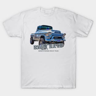 1956 GMC Blue Chip Series Stepside Pickup Truck T-Shirt